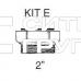 Комплект подключения E (адаптер 2”x1 ½”) DAB ADAPTATION KIT E - 1 1/2