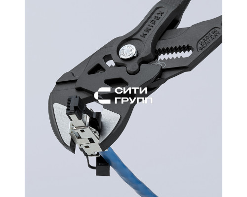 Клещи переставные-гаечный ключ KN-8602250