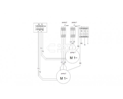 Канализационная насосная установка Grundfos Multilift MD.15.1.4 1x230V
