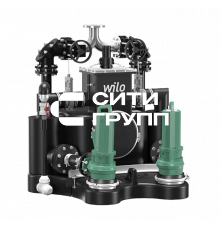 Стандартизированная напорная установка для отвода сточных вод с системой сепарации твердых веществ Wilo EMUport CORE 20.2-31B