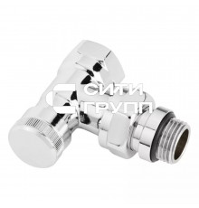 Запорный клапан RLV-CX Прямой, хромированный | Danfoss 003L0273 ДУ 15