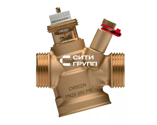 Комбинированный балансировочный клапан AQT 4.0 с ниппелями DN 15 3/4 Н | 003Z8232