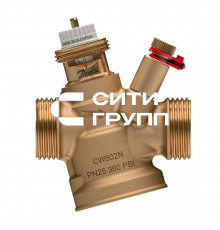 Комбинированный балансировочный клапан AQT 4.0 с ниппелями DN 15 3/4 Н | 003Z8230