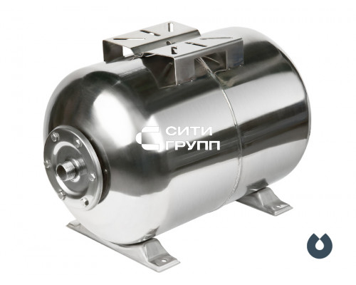 Гидроаккумулятор UNIPUMP 100 л (нерж.) горизонтальный