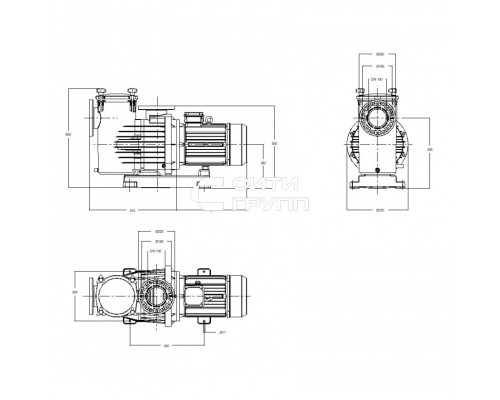 Насос для бассейна DAB EUROPRO 550 T-BR