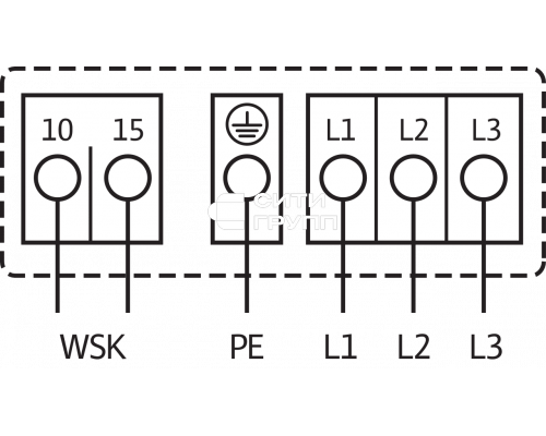 Циркуляционный насос Standard Wilo TOP-SD 40/15 DM PN6/10