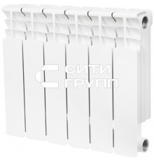 Биметаллический секционный радиатор отопления Stout Space 350 / 6 секций