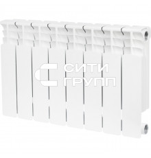 Биметаллический секционный радиатор отопления Stout Space 350 / 8 секций