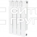Биметаллический секционный радиатор отопления Stout Space 500 / 4 секции