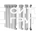 Биметаллический секционный радиатор отопления Tenrad BM 350х80 / 6 секций