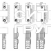 Стальной панельный радиатор отопления с боковым подключением Stelrad Compact 21 03 08