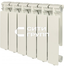 Алюминиевый секционный радиатор отопления Stout Bravo 350 / 6 секций
