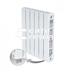 Биметаллический секционный радиатор отопления Rifar Supremo Ventil 500 / 7 секций правое подключение