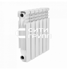 Алюминиевый секционный радиатор отопления SMART Install Easy One 350 / 4 секции