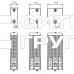 Стальной панельный радиатор отопления с боковым подключением Stelrad Compact 22 02 28