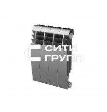 Биметаллический секционный радиатор отопления Royal Thermo Biliner 350 / Silver Satin / 1 секция