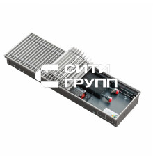 Внутрипольный конвектор с вентилятором Techno KVZV 250-85-1200