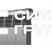 Биметаллический секционный радиатор отопления Royal Thermo Biliner 350 / V Silver Satin / 10 секций