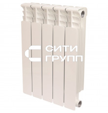 Биметаллический секционный радиатор отопления Stout Space 500 / 5 секций
