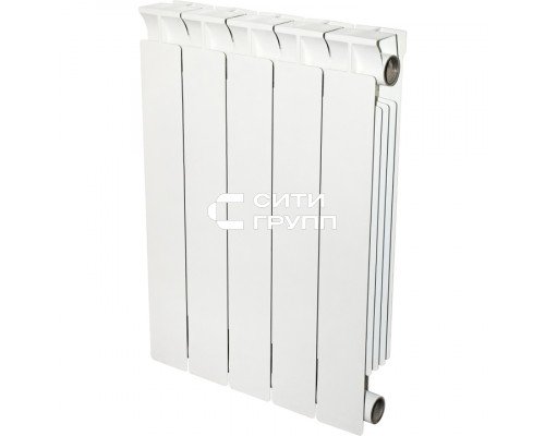 Биметаллический секционный радиатор отопления Stout Style 500 / 4 секции