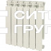 Алюминиевый секционный радиатор отопления Stout Bravo Ventil 500 / 6 секций