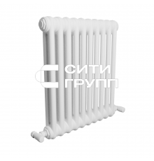 Стальной трубчатый радиатор отопления IRSAP TESI 2 565, 10 секции, вентиль сверху, цвет - стандартный белый