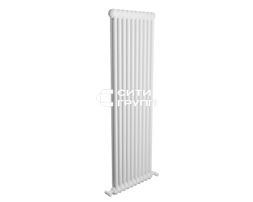 Стальной трубчатый радиатор отопления IRSAP TESI 2 1800, 5 секции, вентиль снизу, цвет - стандартный белый