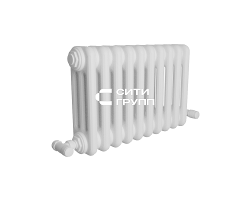 Стальной трубчатый радиатор отопления IRSAP TESI 3 300, 20 секции, вентиль сверху, цвет - стандартный белый