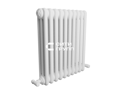 Стальной трубчатый радиатор отопления IRSAP TESI 3 500, 14 секции, вентиль сверху, цвет - стандартный белый