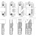 Стальной панельный радиатор отопления с нижним подключением Stelrad Novello 33 03 24