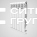 Алюминиевый секционный радиатор отопления Royal Thermo Revolution 500 2.0 / 4 секции