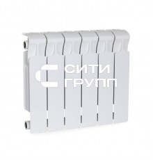 Биметаллический секционный радиатор отопления Rifar Monolit 300 / 6 секций