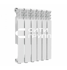 Биметаллический секционный радиатор отопления Termica BITHERM 500|80 - 04 секции