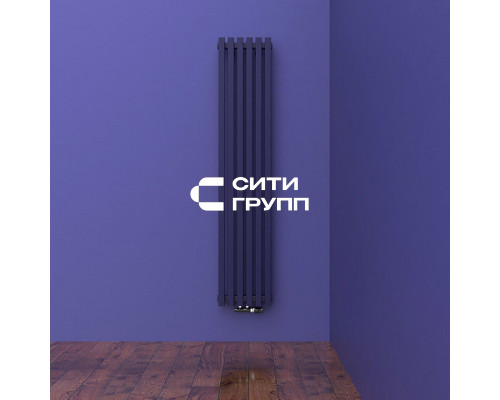 Стальной трубчатый радиатор отопления КЗТО QUADRUM 40 V 1000-3 / 3 секции