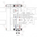 Биметаллический секционный радиатор отопления Rifar Base VENTIL 350 / 7 секций левое подключение