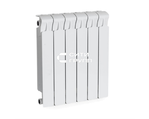Биметаллический секционный радиатор отопления Rifar Monolit 500 / 6 секций