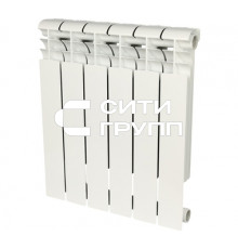 Биметаллический секционный радиатор отопления Rommer Profi Bm 350 (Bi 350-80-150) / 6 секций