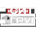 Биметаллический секционный радиатор отопления Rommer Profi Bm 350 (Bi 350-80-150) / 6 секций