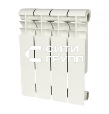 Биметаллический секционный радиатор отопления Rommer Profi Bm 500 (Bi 500-80-150) / 4 секции