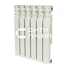 Биметаллический секционный радиатор отопления Rommer Optima Bm 500 / 6 секций
