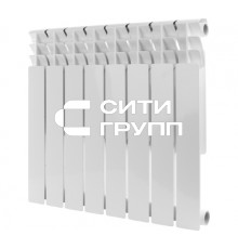 Биметаллический секционный радиатор отопления Rommer Optima Bm 500 / 8 секций