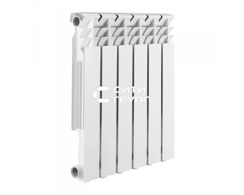 Алюминиевый секционный радиатор отопления Rommer Optima 500 / 6 секций