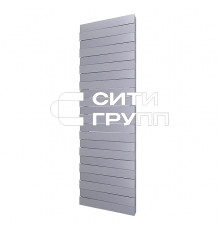 Биметаллический секционный радиатор отопления Royal Thermo PianoForte Tower Silver Satin / 22 секции