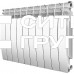 Алюминиевый радиатор STI GRAND 500/100 10 секций