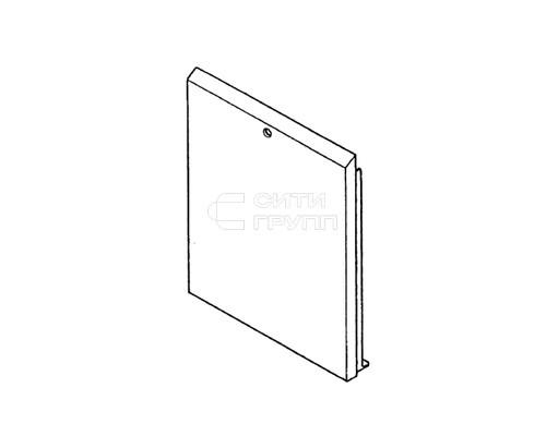 Панель корпуса котла (задн.) T17 (0020035549)